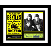 Beatles Live at Shea Stadium 1966 Framed Presentation